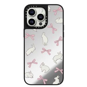 Coquette bunny and bow CASEIFY iPhone case